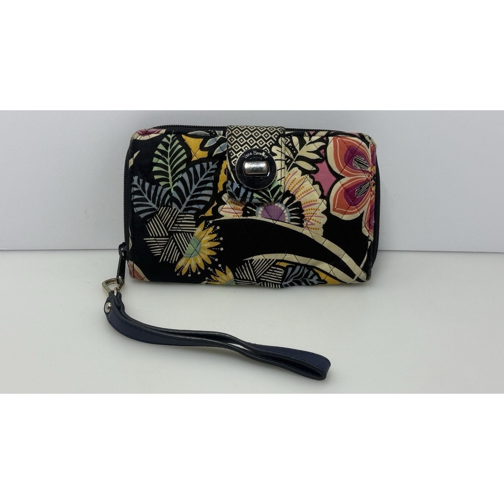 Vera‎ Bradley KAUAI FLORAL SLIM WRISTLET  RFID Wallet NWT